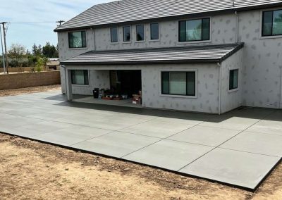 residential concrete patio