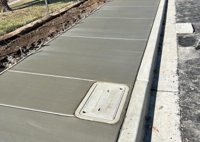 Sidewalk concrete