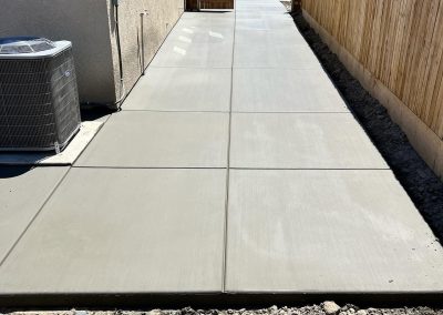 concrete patio work