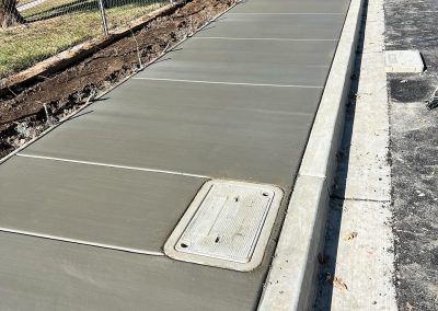 Sidewalk in california