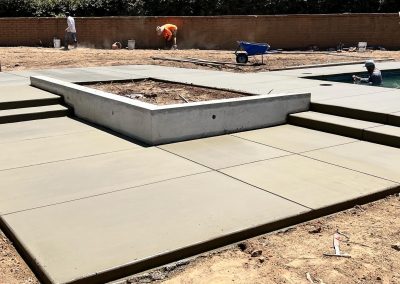 pool deck work