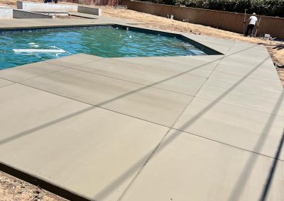 pool deck concrete