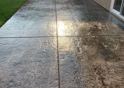 concrete patio flooring