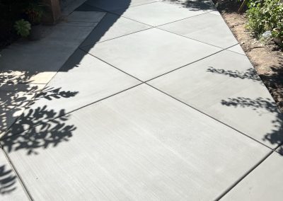quality concrete patio