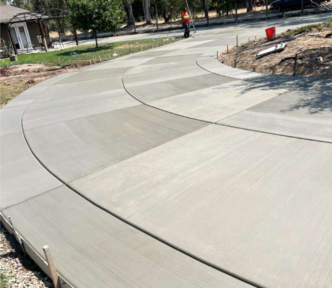 concrete sidewalk